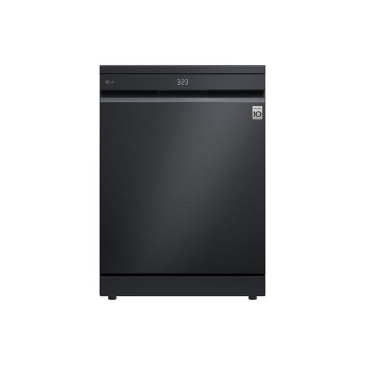 LG 14 Place Settings QuadWash Dishwasher with TrueSteam, Auto Open Dry and Heat Dry, Matte Black, DFC287HMS