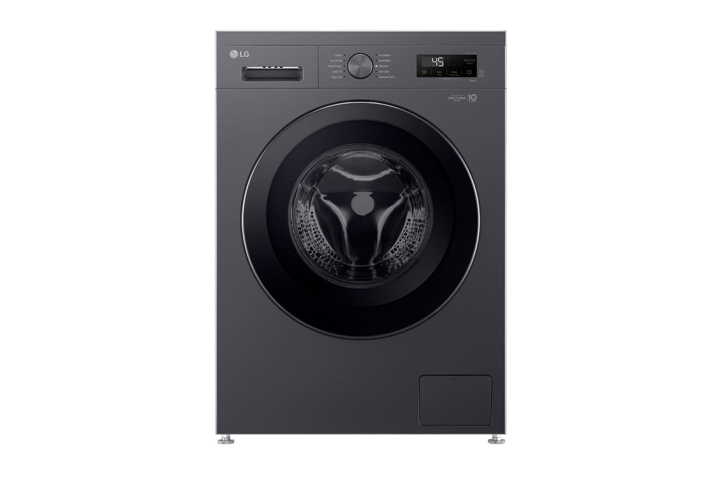 LG 8KG Front Load Washing Machine, F2Y1TYP6J, Black
