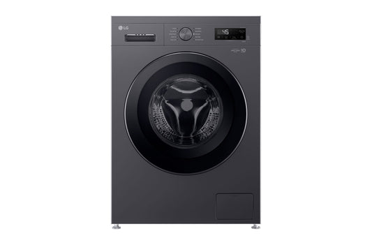LG 8KG Front Load Washing Machine, F2Y1TYP6J, Black