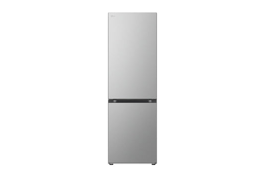 LG Bottom Freezer Refrigerator, 344L, Smart Inverter Compressor, Prime Silver, GR-B479FMNW