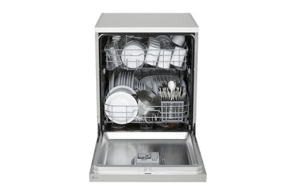 LG QuadWash™ Dishwasher, Inverter Direct Drive, 14 Place Setting, Prime Silver, DFC612FV