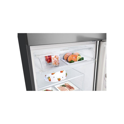 LG Top Freezer Refrigerator, Smart Inverter Compressor, 461L, Silver, GR-B652PFFQ