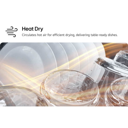 LG 14 Place Settings QuadWash Dishwasher with TrueSteam, Auto Open Dry and Heat Dry, Matte Black, DFC287HMS