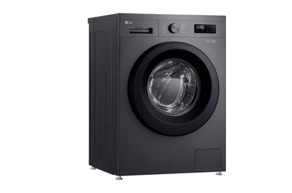 LG 8KG Front Load Washing Machine, F2Y1TYP6J, Black