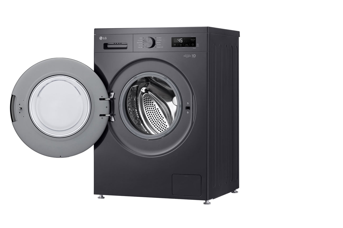 LG 8KG Front Load Washing Machine, F2Y1TYP6J, Black