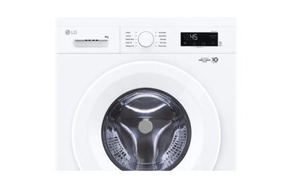 LG Front Load Washer with 6 motion Inverter Direct Drive,8KG WHITE, F2Y1TYP3W