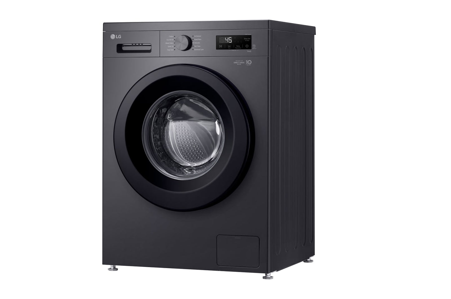 LG 8KG Front Load Washing Machine, F2Y1TYP6J, Black