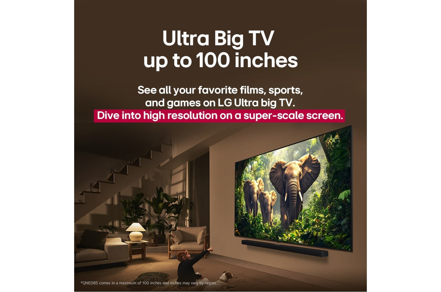 LG 65-inch QNED evo AI QNED86 MiniLED 4K 120Hz Smart TV with AI Magic remote, webOS25 (2025)