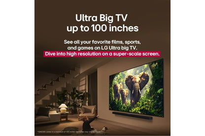 LG 65-inch QNED evo AI QNED86 MiniLED 4K 120Hz Smart TV with AI Magic remote, webOS25 (2025)