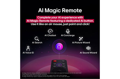 LG 65-inch UHD AI UA85 4K Smart TV with AI Magic Remote, HDR10, webOS25 (2025)