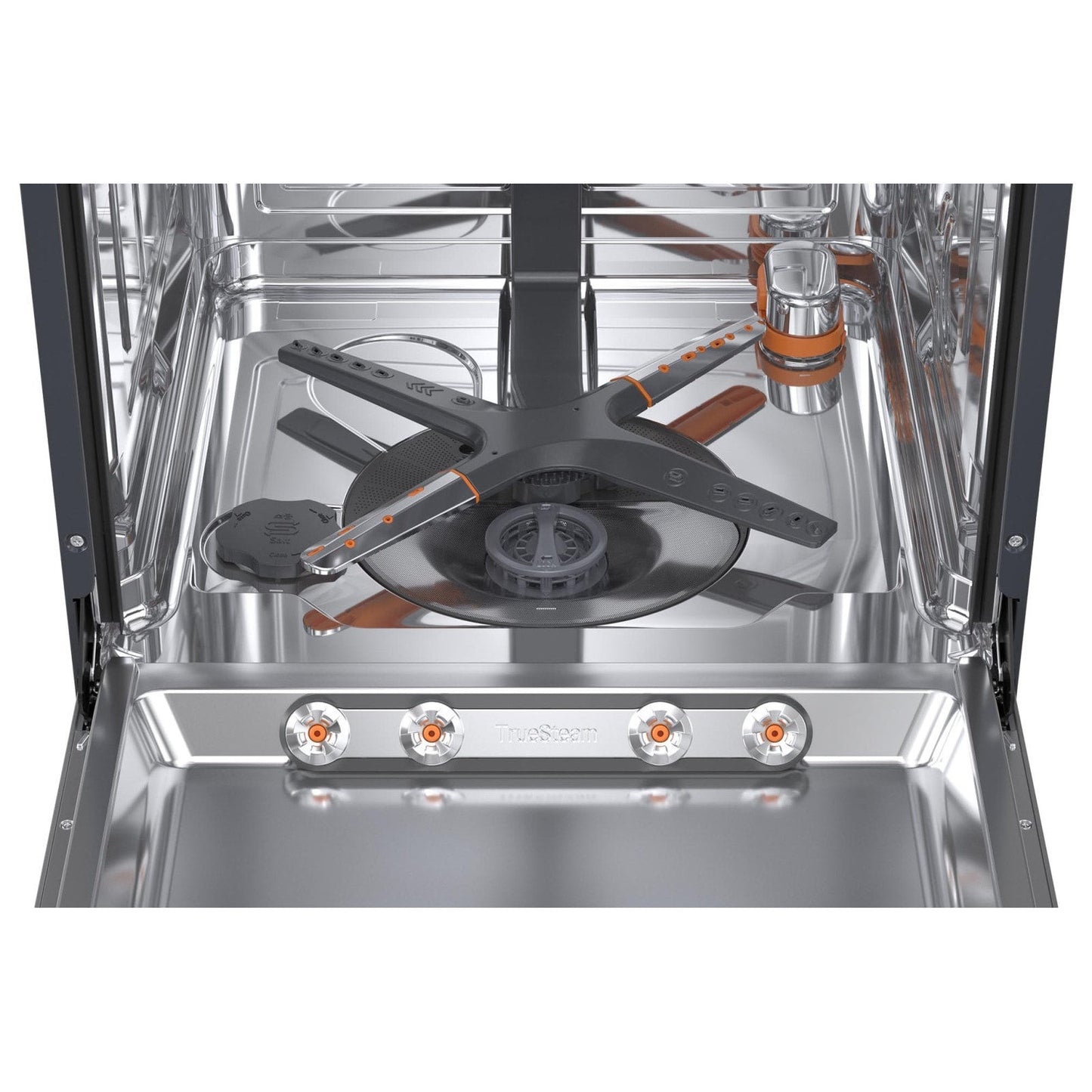 LG 14 Place Settings QuadWash Dishwasher with TrueSteam, Auto Open Dry and Heat Dry, Matte Black, DFC287HMS