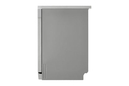 LG QuadWash™ Dishwasher, Inverter Direct Drive, 14 Place Setting, Prime Silver, DFC612FV