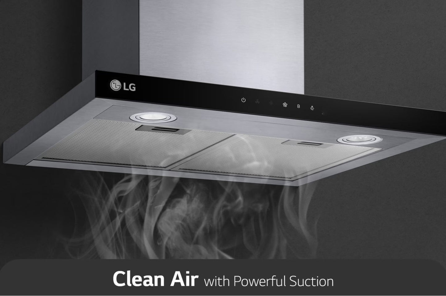 LG Built in 60 cm Hood with Powerful Suction HC7Z2425S