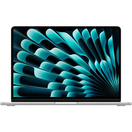 Apple Macbook Air 13-inch (2024), M3 chip with 8-core CPU, 24GB RAM, 512GB SSD, 10-core GPU, 13.6-inch Liquid Retina XDR display, English Keyboard, UAE Version, Silver, MC8N4ZS/A