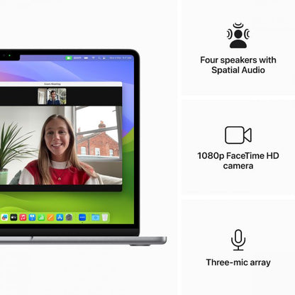 APPLE Macbook Air 13 M3 8GB RAM 256GB SSD Arb-Eng Keyboard, Space Gray, UAE Version, MRXN3AB/A