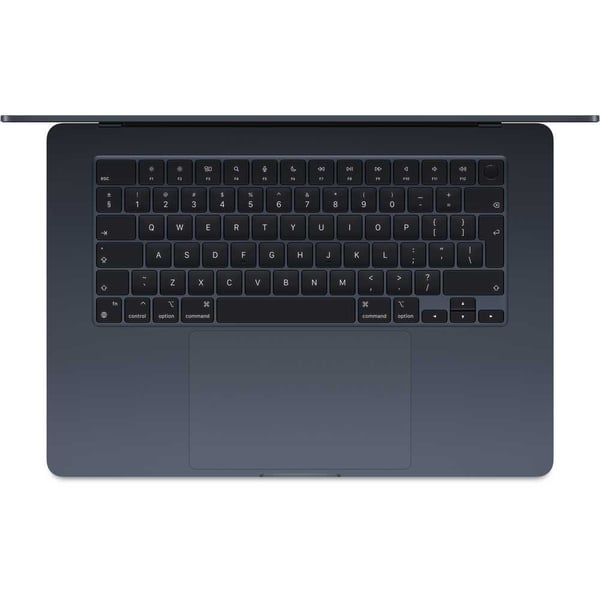 Apple Macbook Air 15-inch (2024), M3 chip with 8-core CPU, 24GB RAM, 512GB SSD, 10-core GPU, 15.3-inch Liquid Retina XDR display, Arb-Eng Keyboard, UAE Version, Midnight, MC9L4AB/A