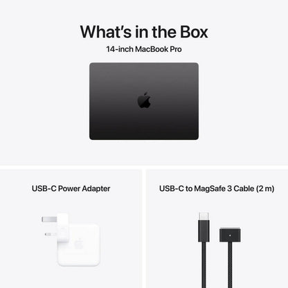 Apple MacBook Pro 14 M5 Chip, 24GB RAM, 1TB Storage, English Keyboard, Space Black - UAE Version
