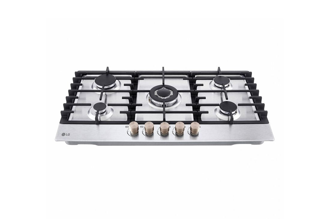 LG 2024 LG Built-in 900 Gas Cooktop with 5 burners, Stainless Steel CG5Z3626S