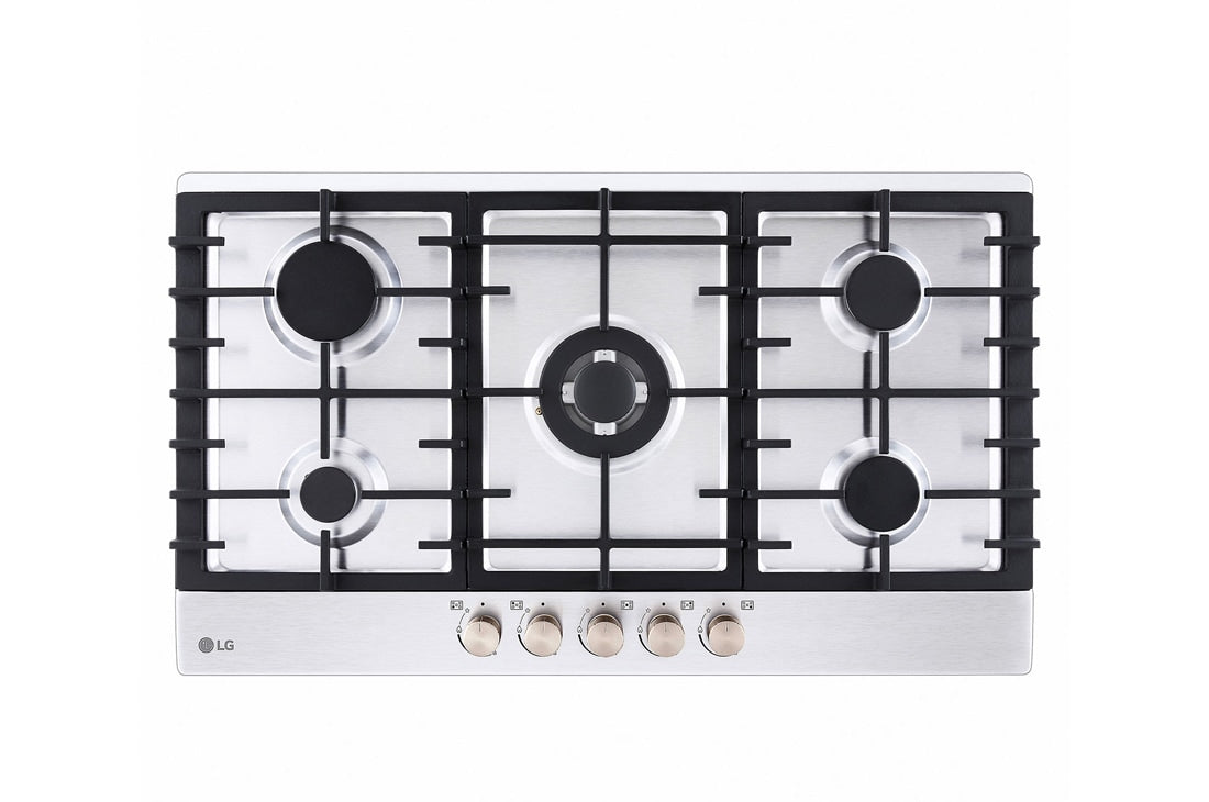 LG 2024 LG Built-in 900 Gas Cooktop with 5 burners, Stainless Steel CG5Z3626S