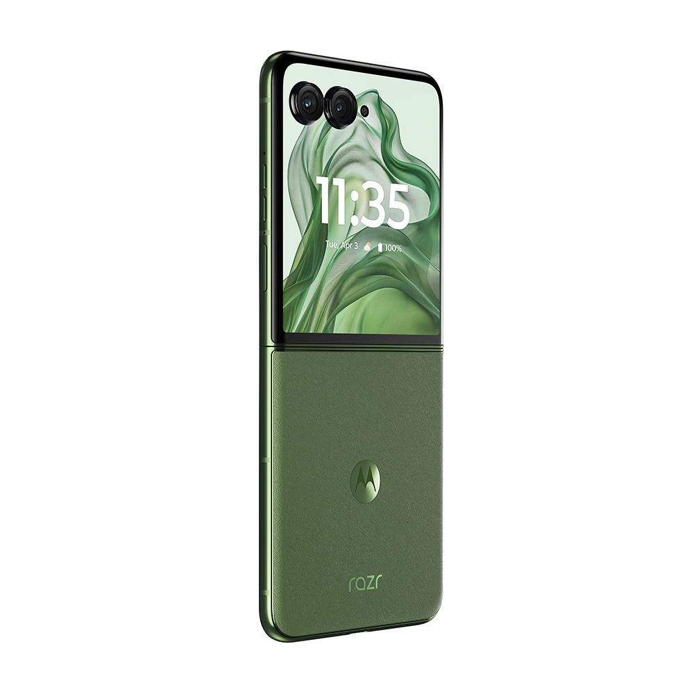 Motorola  Razr 50 Ultra 5G Smartphone, 12GB RAM, 512 GB Storage, 6.9 inches display, 50MP+50MP Camera, Android 14, Spring Green