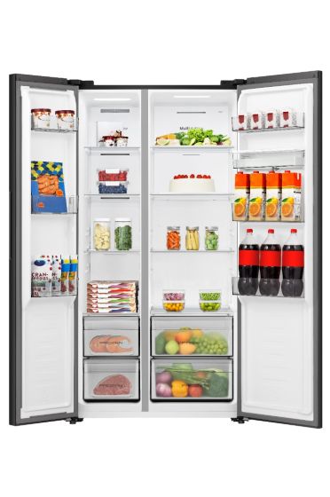 GORENJE Side by Side Refrigerator 566 LITRES NRS9182MXUK1