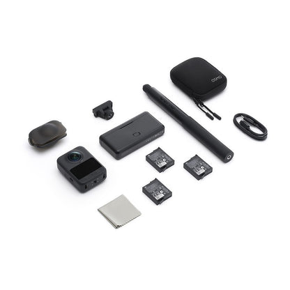 DJI ZX100-C2 Osmo 360 Adventure Combo Action Camera, Black