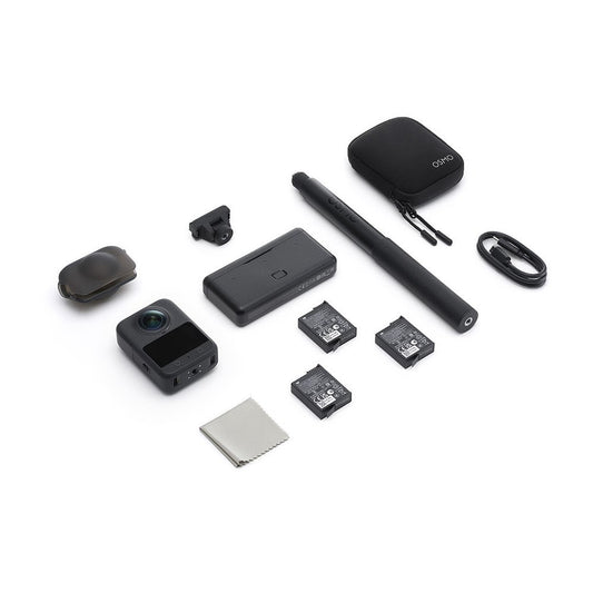 DJI ZX100-C2 Osmo 360 Adventure Combo Action Camera, Black