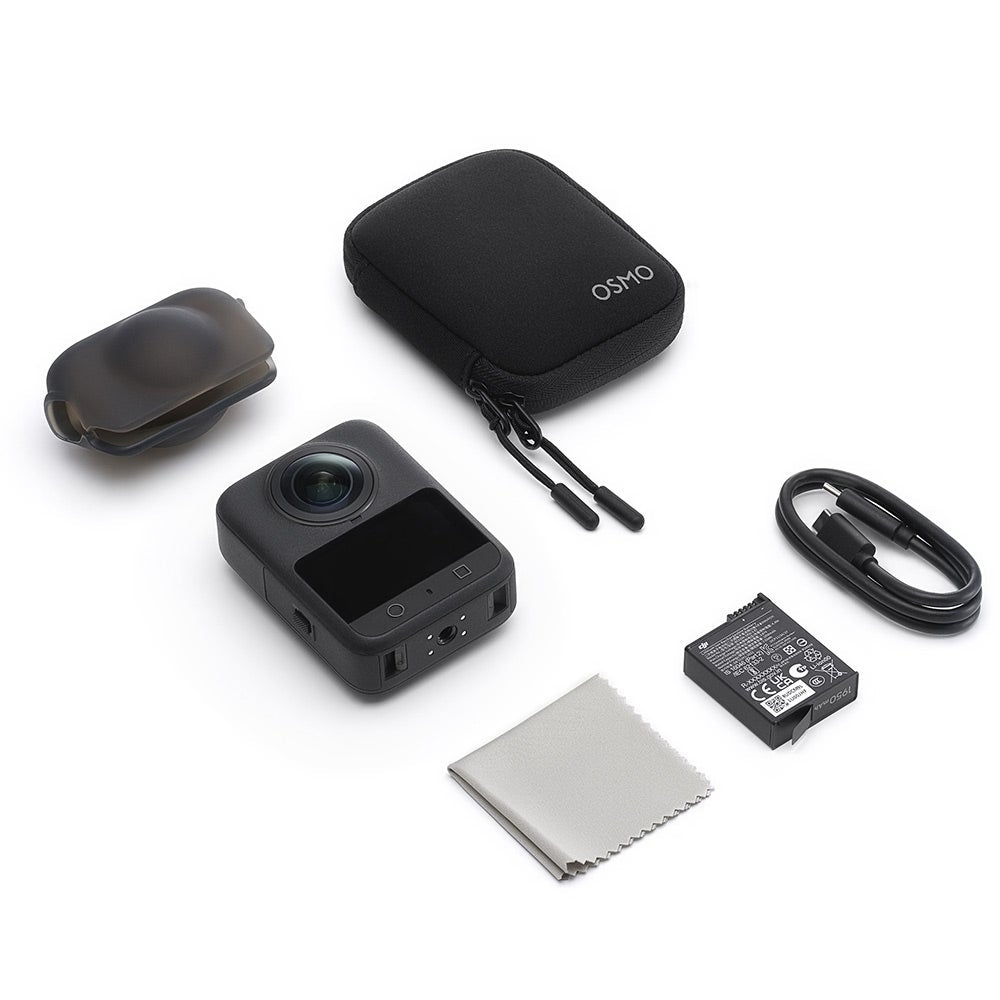 DJI ZX100-C1 Osmo 360 Standard Combo Action Camera, Black