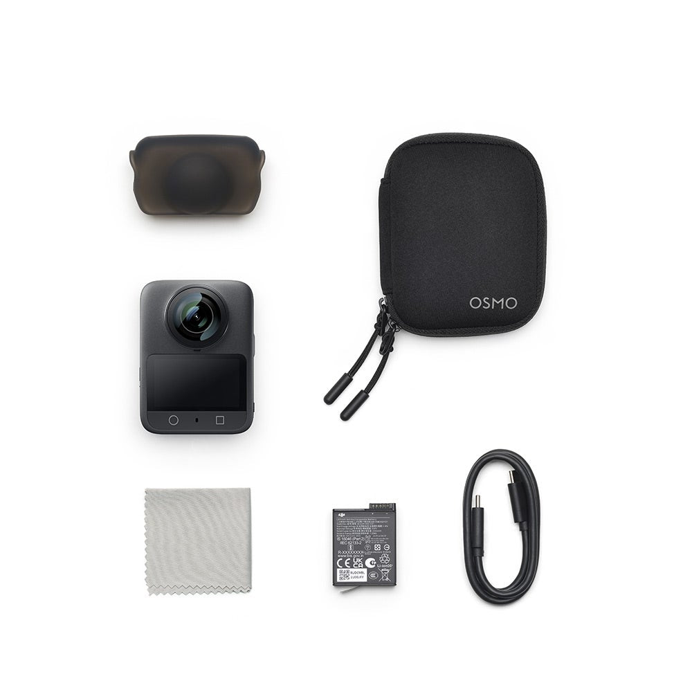 DJI ZX100-C1 Osmo 360 Standard Combo Action Camera, Black