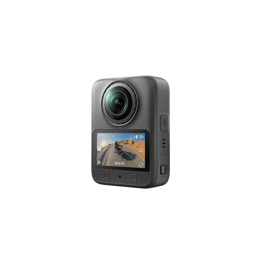 DJI Osmo 360 II Adventure Combo DJI-ZX200-C2 — 8K/60fps 360° Camera, IP68, 1/1.1" CMOS, 105GB Built-in (Black)