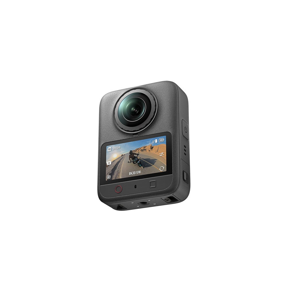 DJI Osmo 360 II Adventure Combo DJI-ZX200-C2 — 8K/60fps 360° Camera, IP68, 1/1.1" CMOS, 105GB Built-in (Black)