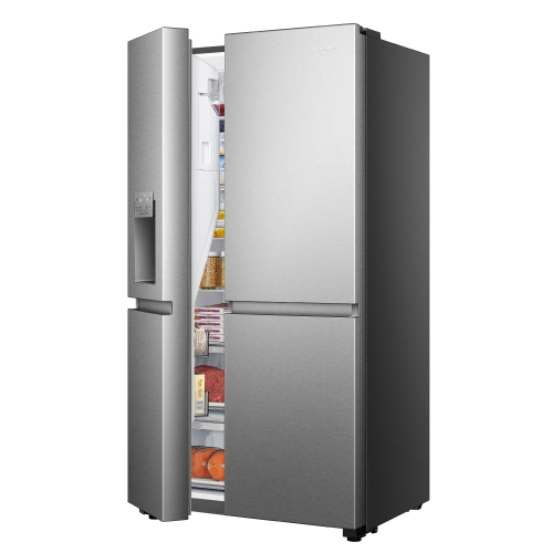 Hisense Side by Side Refrigerator, 601 L, Stainless steel, RS5P819STC
