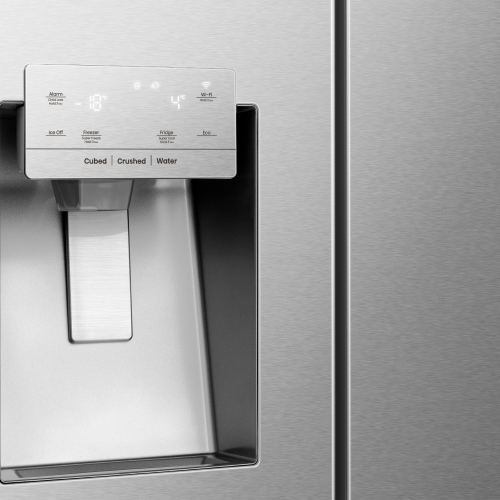 Hisense Side by Side Refrigerator, 601 L, Stainless steel, RS5P819STC