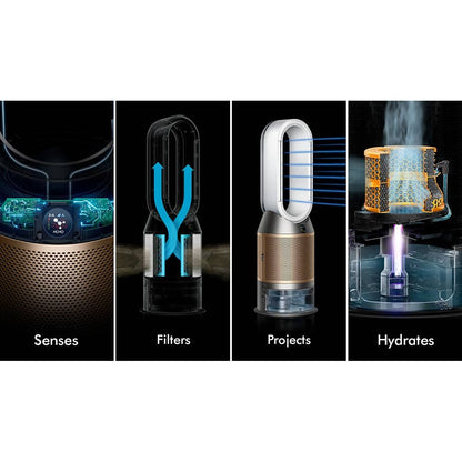 Dyson Purifier Humidify + Cool PH2 De-NOx PH05 White & Gold