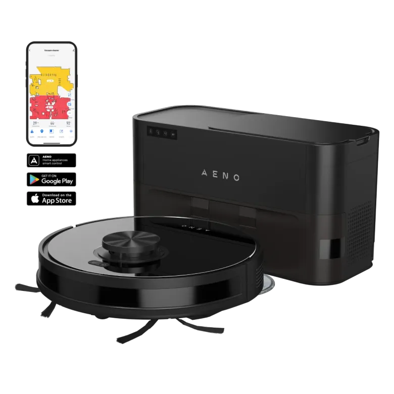AENO RC5S 2 IN 1, WET & DRY ROBOT VACUUM CLEANER WITH DUST COLLECTOR