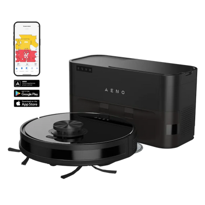 AENO RC5S 2 IN 1, WET & DRY ROBOT VACUUM CLEANER WITH DUST COLLECTOR