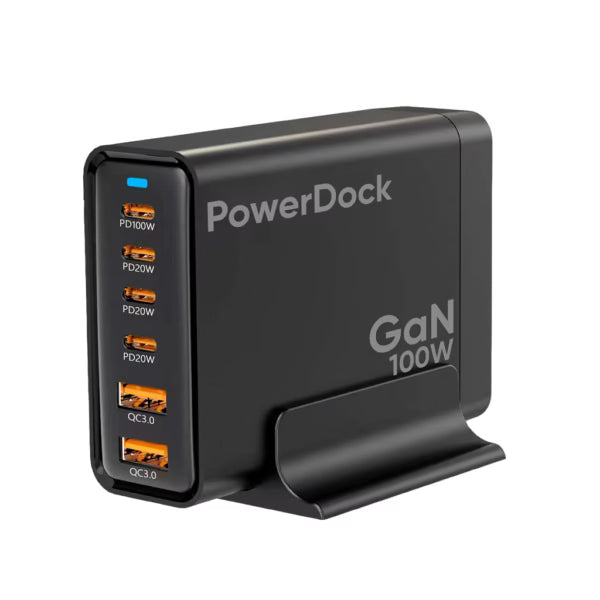 MYX PRO POWERDOCK 100W CHARGING STATION BLK
