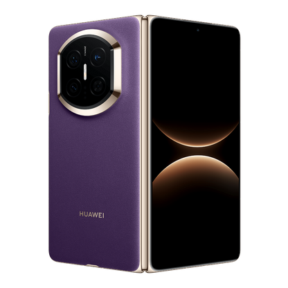 Huawei Mate X7 Foldable — 16GB / 512GB, 8" OLED 120Hz 2500nit, Triple 50MP Camera, 5600mAh 66W, IP59 (Arabic Purple)