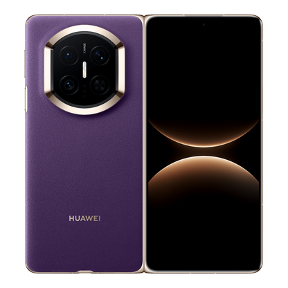 Huawei Mate X7 Foldable — 16GB / 512GB, 8" OLED 120Hz 2500nit, Triple 50MP Camera, 5600mAh 66W, IP59 (Arabic Purple)
