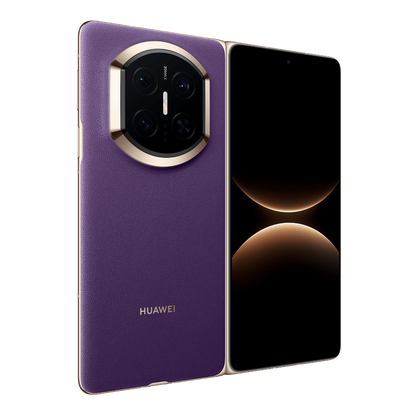 Huawei Mate X7 Foldable — 16GB / 512GB, 8" OLED 120Hz 2500nit, Triple 50MP Camera, 5600mAh 66W, IP59 (Arabic Purple)