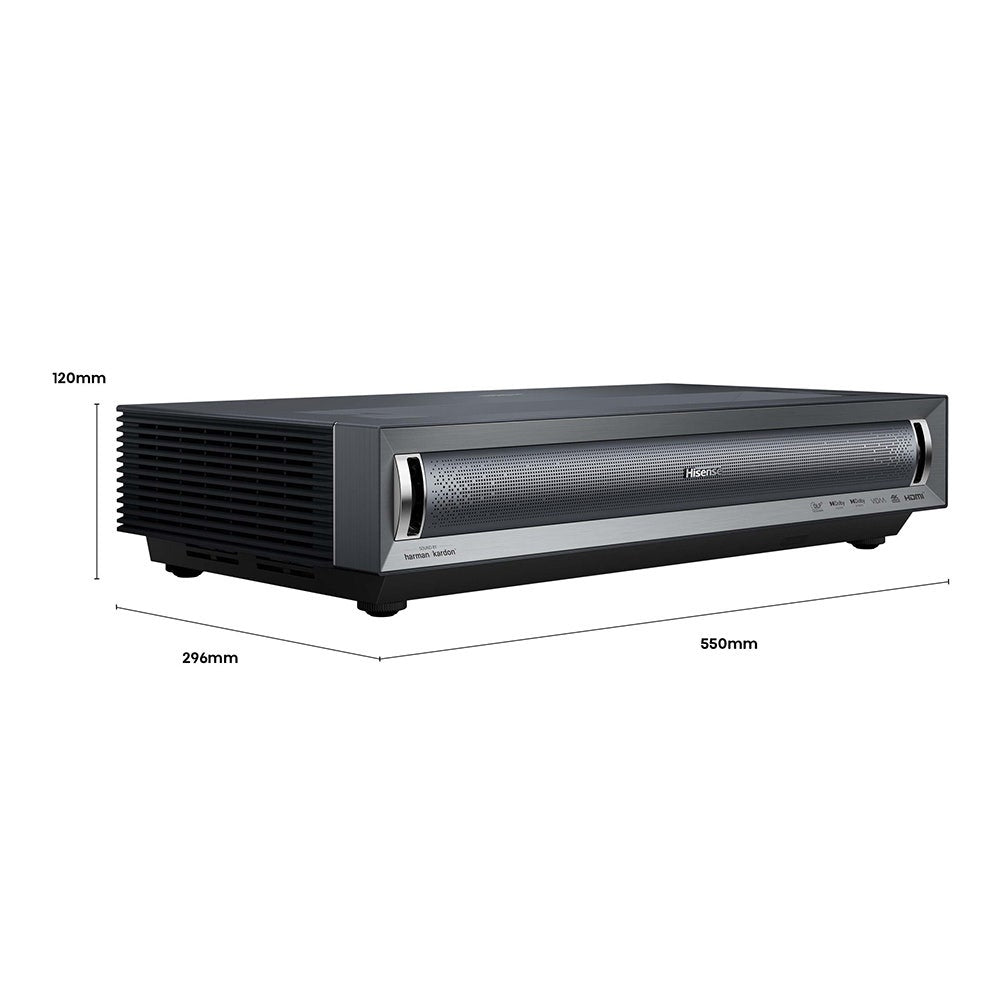 Hisense Laser TV, 4K UHD, Ultra Short Throw Smart Display – PX3-PRO