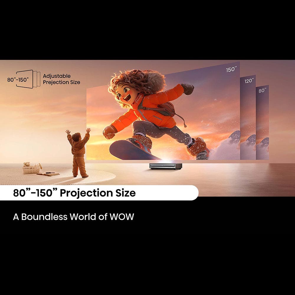 Hisense Laser TV, 4K UHD, Ultra Short Throw Smart Display – PX3-PRO