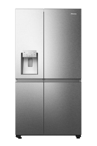 Hisense Side by Side Refrigerator, 601 L, Stainless steel, RS5P819STC
