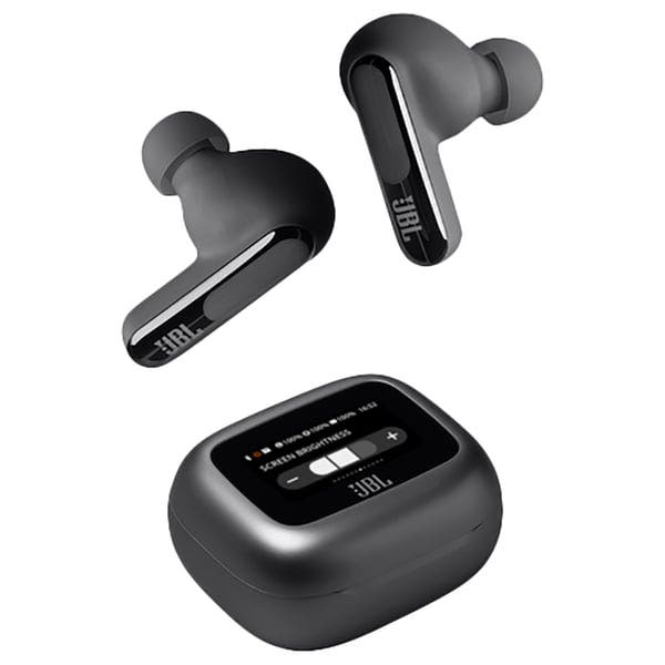 JBL Live Beam3 True Wireless Noise Cancelling Earbuds, Black