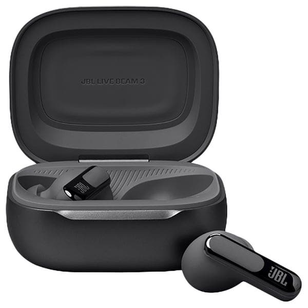 JBL Live Beam3 True Wireless Noise Cancelling Earbuds, Black