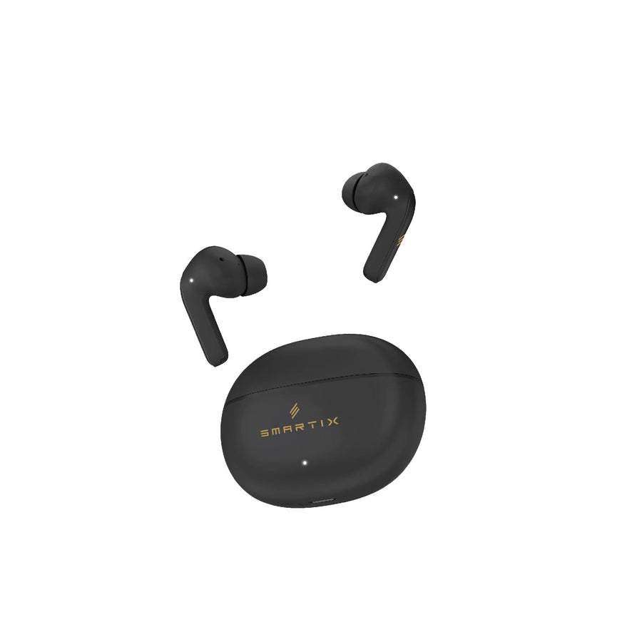 Smartix Premium ANC 1 Wireless Earbuds, Black