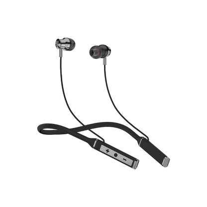 Smartix Premium Immerse Curv Neckband Wireless Earphone, Black
