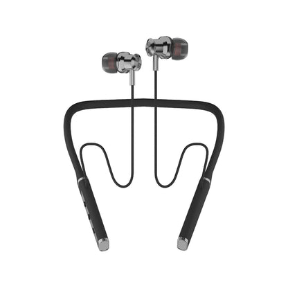 Smartix Premium Immerse Curv Neckband Wireless Earphone, Black