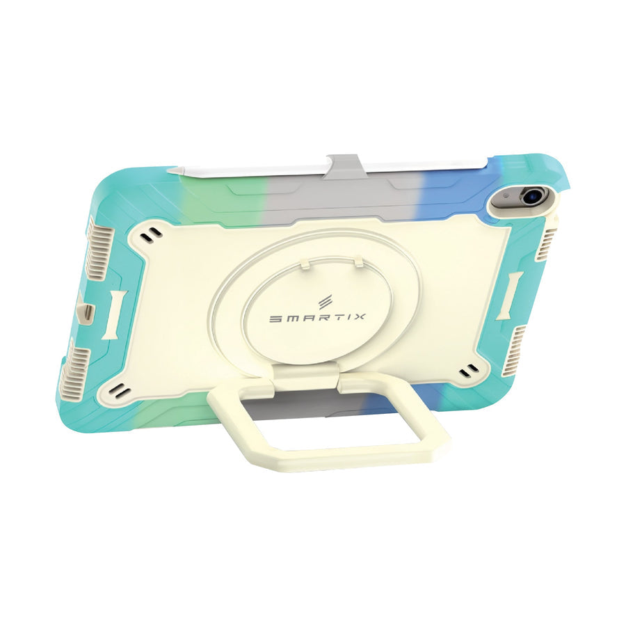 Smartix Premium iPad 10.9-inch Shockproof Case with Kickstand for Kids, Blue