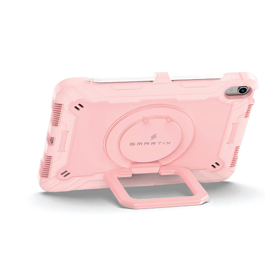 Smartix Premium iPad 10.9-inch Shockproof Case with Kickstand for Kids, Pink